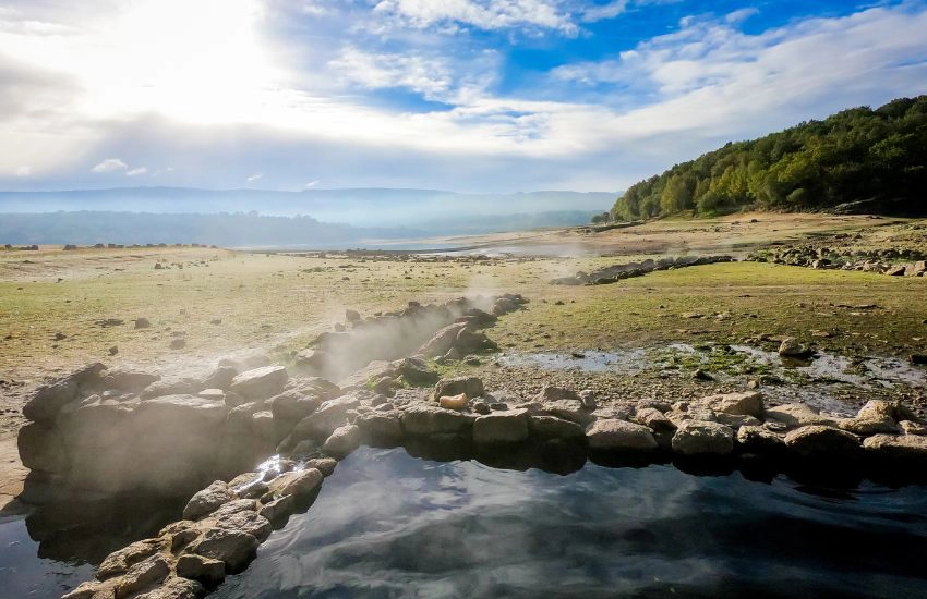 thermale baden in Galicia, Spanje